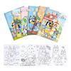 12 Stlyes Bluey Bingo Anime Figure Children's Coloring Book DIY Caroon Puzzle Education Graffiti Painting Book Kids Gift