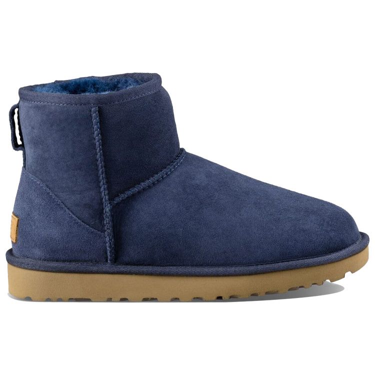 UGG Classic Mini Ii Boot Women Boots Navy-Blue 1016222-NAVY