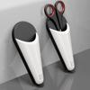 Magnetic Scissors Holder,Refrigerator Magnetic Suction Storage Box,Scissor Storage Case With Drain Hole,Fridges Shears Organizer