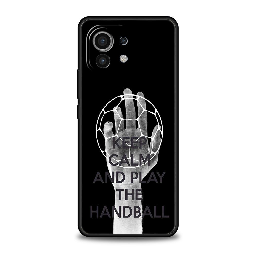 Phone Case For Xiaomi Mi 15 14 13 12 11 Lite 14T 13T 12T 11T Pro Poco X6 X5 M3 X3 Pro F5 F4 Cover Handball Sport