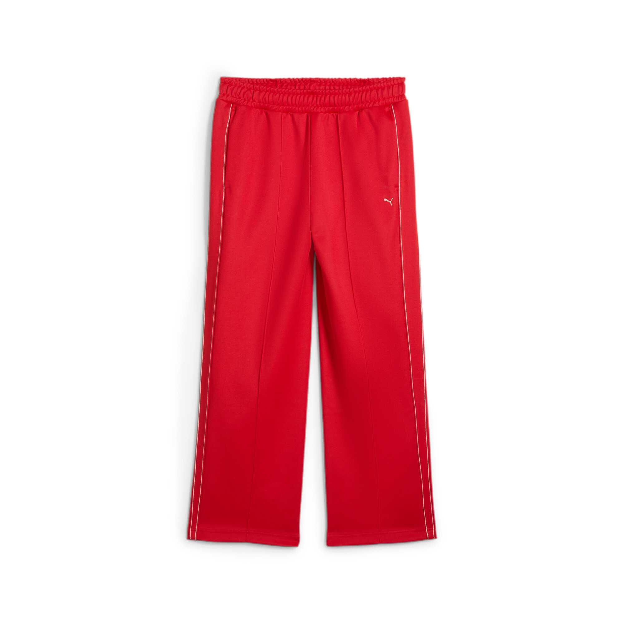 

PUMA Comfortable Versatile Logo Design Mid-Rise Casual Pants Men bottoms Red 629938-11 S