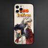 Inuyasha Anime Comics Phone Case For iPhone 16,15,14,13,12,11 Plus,Pro Max,XS,X,XR,SE Soft Silicone Black Cover