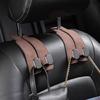 Multifunctional Bag Hook Leather Phone Stand Car Seat Back Hook Phone Hodler
