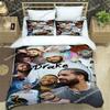 Rapper Drake 3D Printed Bedding Sets Exquisite Bed Supplies Set Duvet Cover Bed Comforter Set Bedding Set Luxury Birthday Gift96