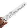 3D ABS Car Sticker V12 V8 BITURBO Logo Emblem Badge Rear Side Car-styling Sticker for Benz AMG BMW VW Mazda Chevrolet Skoda