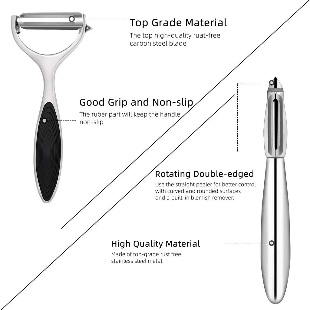 Vegetable Chopper Potato Stainless Steel Peeler Kitchen Kitchen Supplies Zinc Alloy Blades Grater Small Tools Kitchenware Slicer