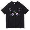 Genshin Impact Scaramouche Cat T Shirt Funny UnisexWomen Clothing Harajuku Summer Tops Vintage Unisex Cotton Graphic T Shirts
