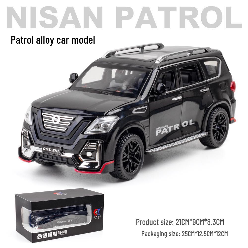 1:24 G63 Alloy Off-Road Toy Car, Six-Doors Open, Light & Sound, Pull-Back Action for Kids