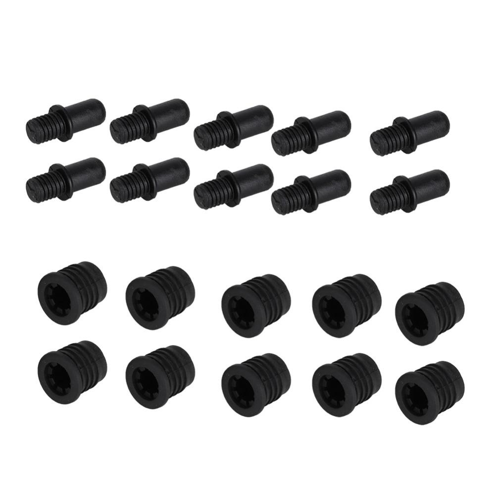 10 Pairs Plastic Snap Fastener Dust Proof Speaker Grill Peg Speaker Grill Guide Small Speakers