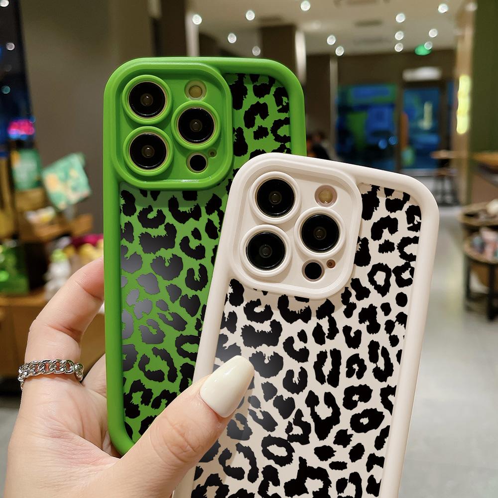Leopard Painted Case For Samsung A55 5G A54 A35 A15 A34 A33 A14 A13 A12 A32 A53 A52s S24 Ultra S23 S22 S20 S21 FE Soft Funda