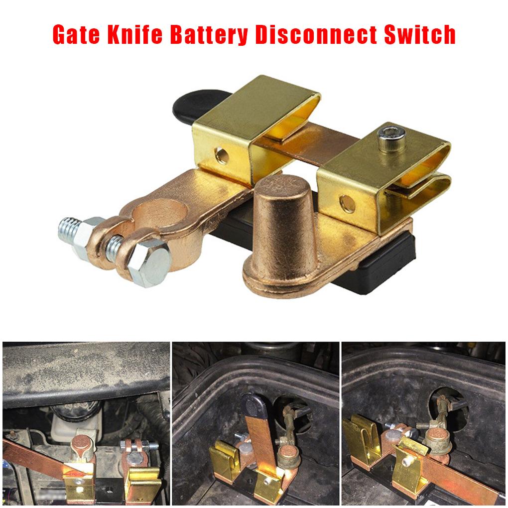 Switch Battery Disconnect - Quick Fix For Car Power Issues Isolator Knife Off Enhanced Performance