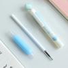 4pcs Colorful Heart Gel Pens Set Dream 0.5mm Ballpoint Black Color Ink for Writing School