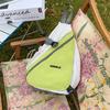 Bolso Ligero para el Pecho Bolso de Hombro de Color Contrastante Bolso Cruzado para Deportes al Aire Libre Montar