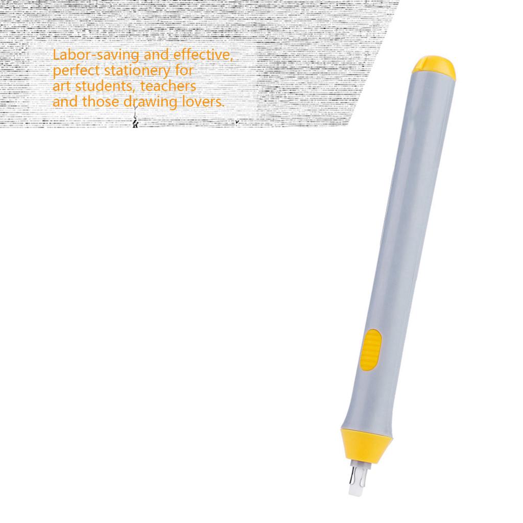 Tenwin Electric Battery Operated Automatic Pencil Eraser with 22 Eraser Refills
