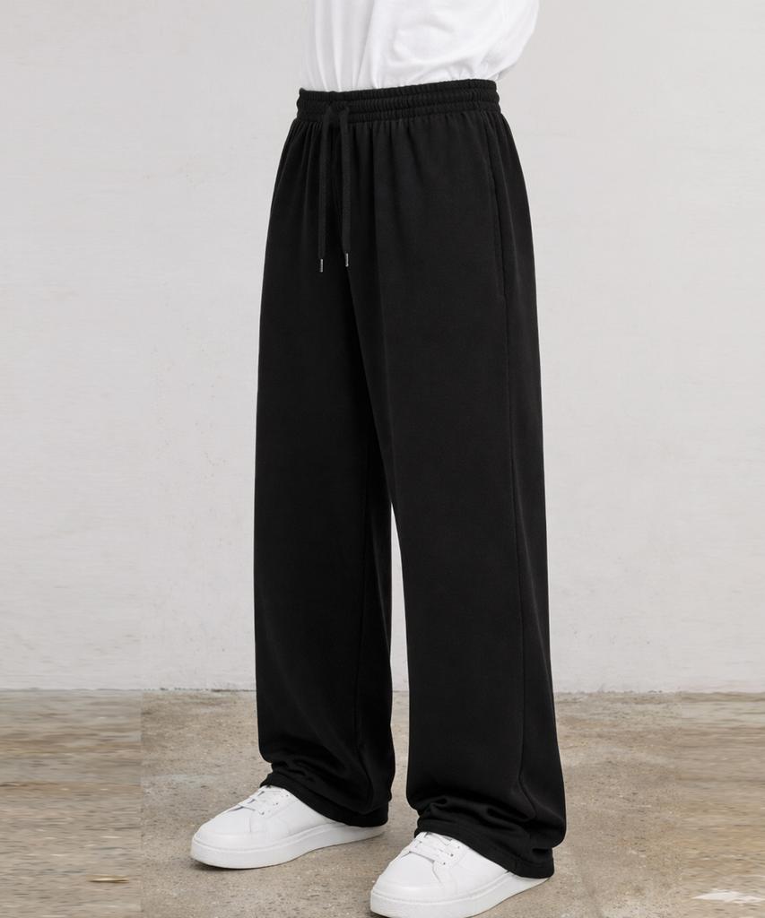 Jikeulib String Waist Elastic Cotton Wide Training Sweatpants 7 Colors