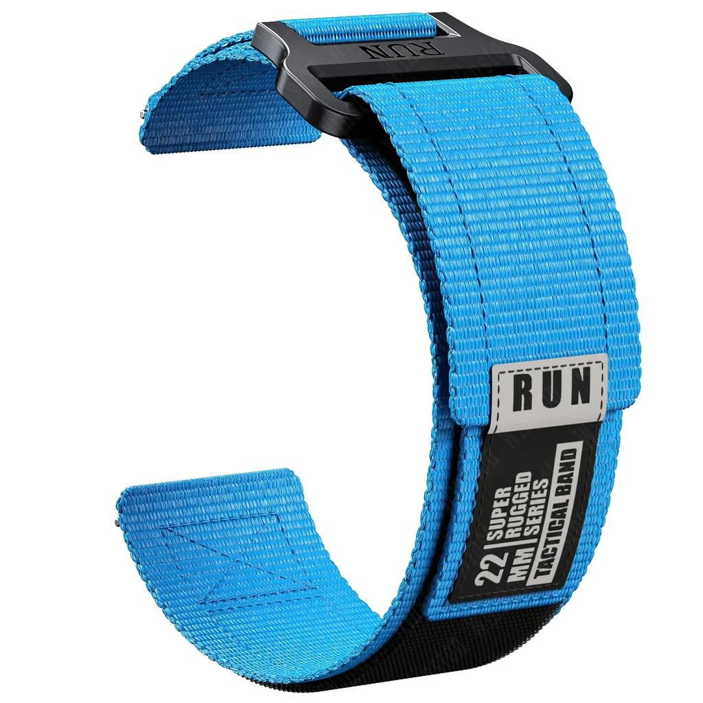 20 22mm Garmin Easy Fit Nylonarmband für Forerunner 255/265/965 Armband für Active /Vivoactive 4 3 Armband Venu Universelles Band
