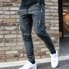 Pantaloni Sportivi da Uomo Multitasche Vita Elastica Lunghezza alla Caviglia Casual Comodi Pantaloni della Tuta per il Jogging