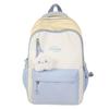 Korean Style School Backpack With Letter Embroidery Design For Students And Commuters