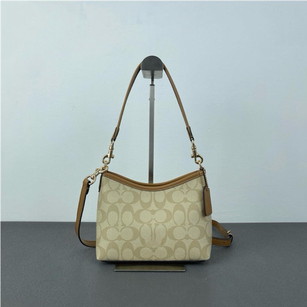 Coach 25 Laurel Mini Hobo Bolsa Transversal e de Ombro Versátil para Mulheres