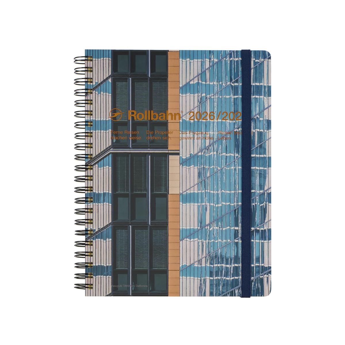 DELFONICS Rollbahn Diary 2026-2027 Yasuyuki TAKAKI A5 (D)