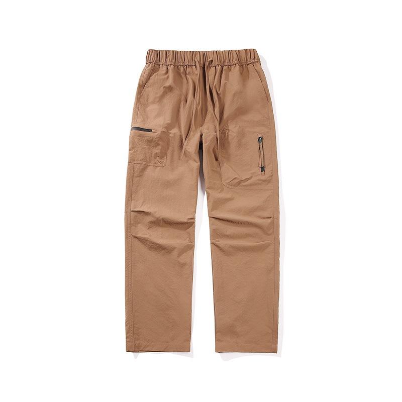 Summer New Overalls Casual Loose Men's Trousers Trendy Brand Men's High-end Pants Men's Wide Legs