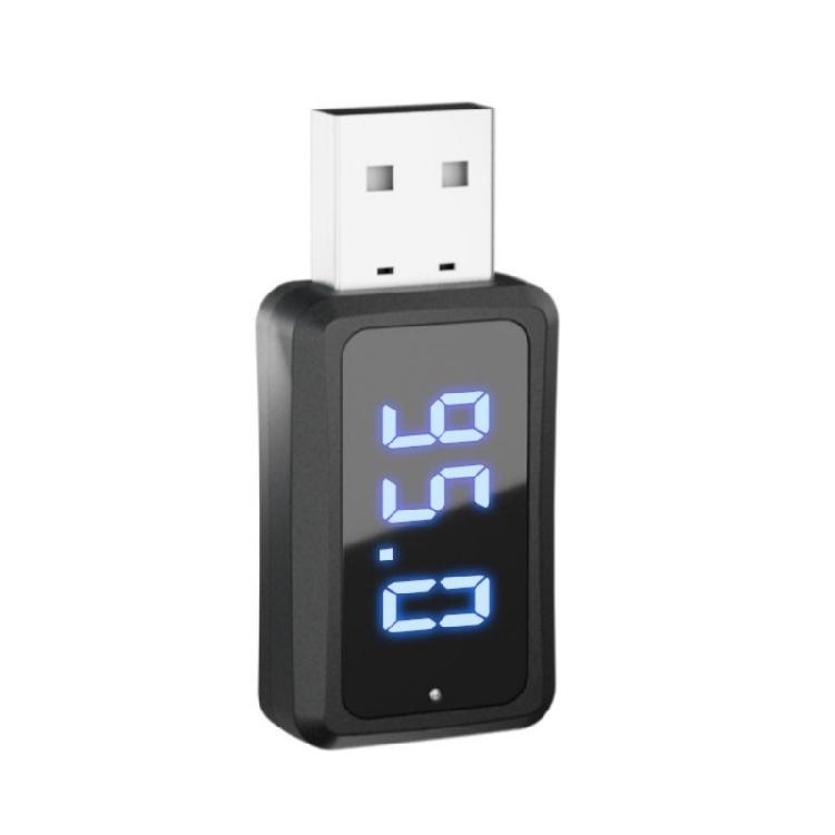 

Advanced USB Bluetooth-compatible 5.3 Car Adapter For Superior Sound Quality And FM Broadcasting Good Compatibility 1
