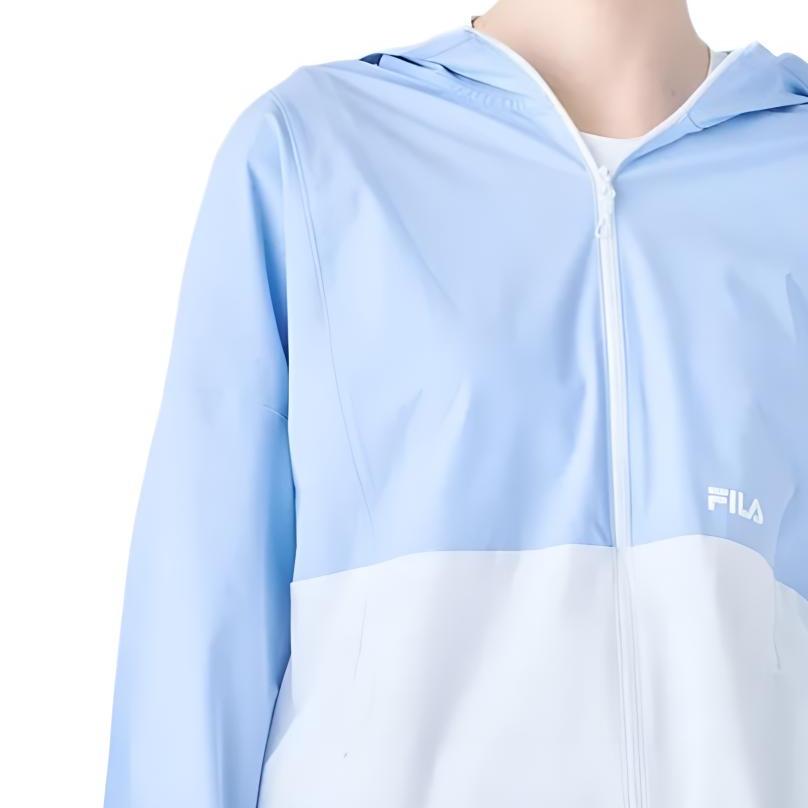New FILA Jacket Women's Blue & White FS2FTF2252F-PBE