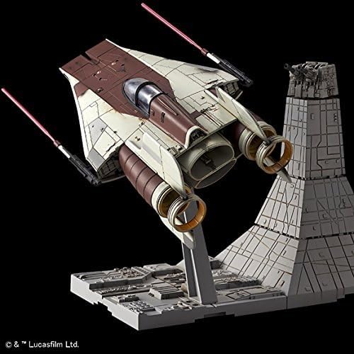 BANDAI SPIRITS Star Wars Starfighter Plastic Model Package 1/72 A-wing Color-coded (new Version)
