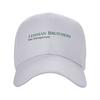 Lehman Brothers Risk Management Casual Baseball Cap Summer Trucker Hat Running Hippie Snapback Cap Men Women Funny Baseball Caps
