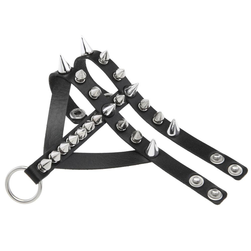 Pu Leather Stud Bracelet Cuspidal Spikes Rivet Wide Cuff PU Leather Punk Gothic Rock Unisex Bracelets Bangle Woman Men Jewelry