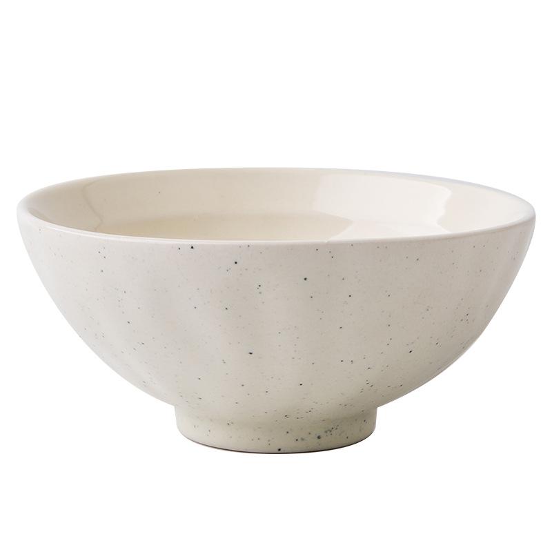 Splashing Ink Rice Bowl, Featuring 4.5-Inch Threaded Bowl Set, High-Value Homestay Restaurant Ceramic Bowl Exit