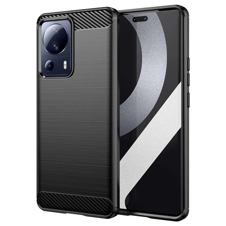 

Для Xiaomi 13 Lite / Civi 2 5G Защитный чехол из ТПУ с текстурой углеродного волокна, ударопрочный матовый чехол для мобильного телефона