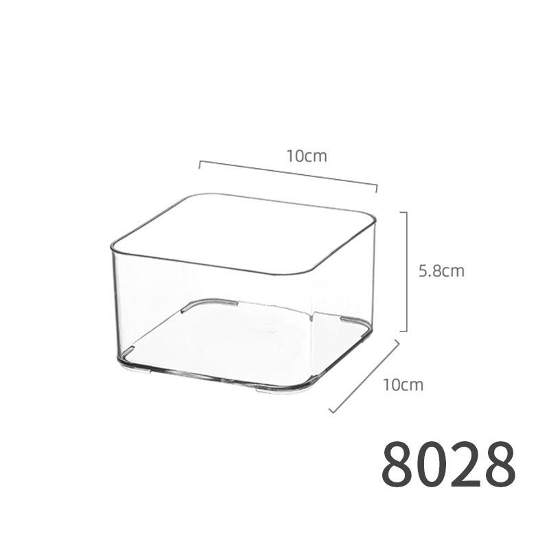 Japanese-Style Transparent Mirror Cabinet with Drawer for Cosmetics, Lipstick, Toiletries, Stationery, and Eyebrow Pencil Storage