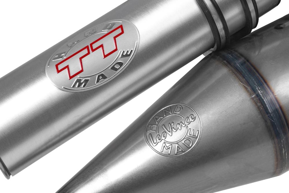 Complete exhaust LeoVince TT, Gilera / Piaggio (E)
