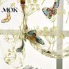 Room Curtain Roman Blind Flower Pattern Elegant Window for Home