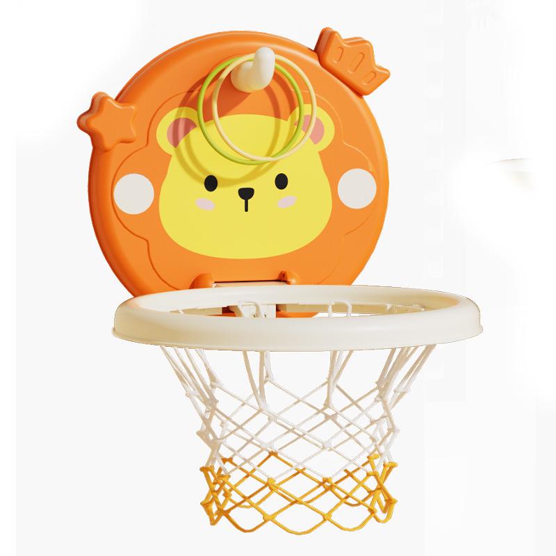 Foldable Indoor Basketball Hoop Toy for Kids - Scoring and Storage