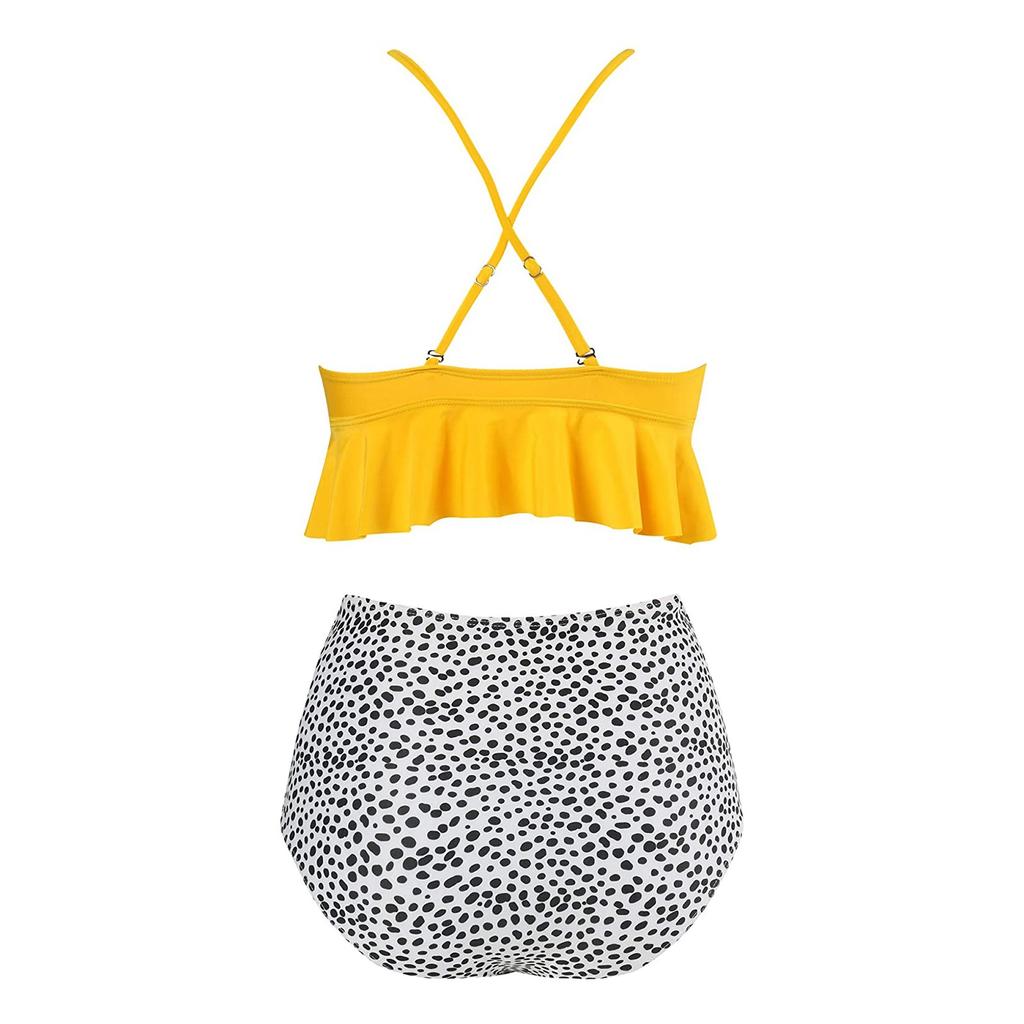 Women's Striped Printing Padded Push Up 2 Piece Bikini Sets Swimsuits Beachweart
