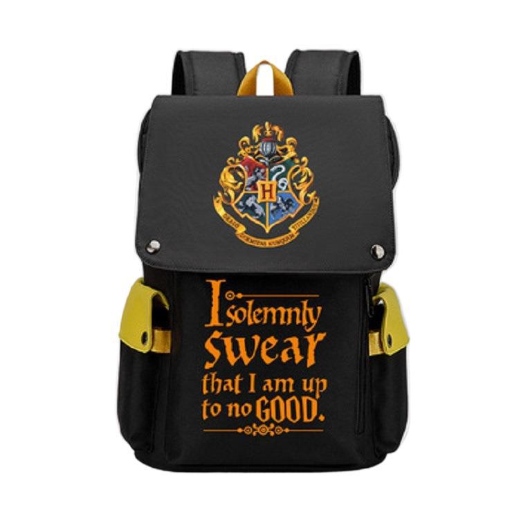 Campus Personalized Backpack Junior High School Student Animation Cartoon Schoolbag Trend Casual Backpack Computer Bag