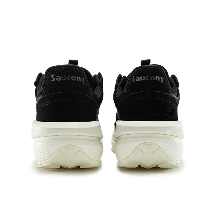 SAUCONY Jazz Series Retro Casual Cushioning Non-Slip Wear-Resistant Breathable Low-Top Running Shoes Women Sneaker Black S69003-1