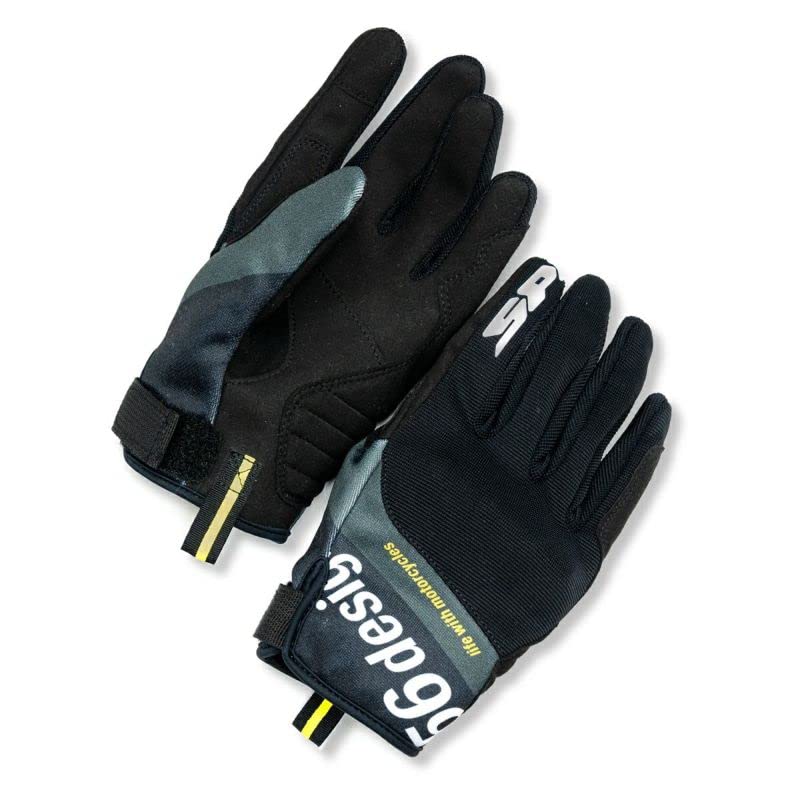 

SLASH GLOVES SPIDI Collaboration Motorcycle Riding Stretch Material (56design) Gloves, Spring/Summer, (L, Black) чёрный