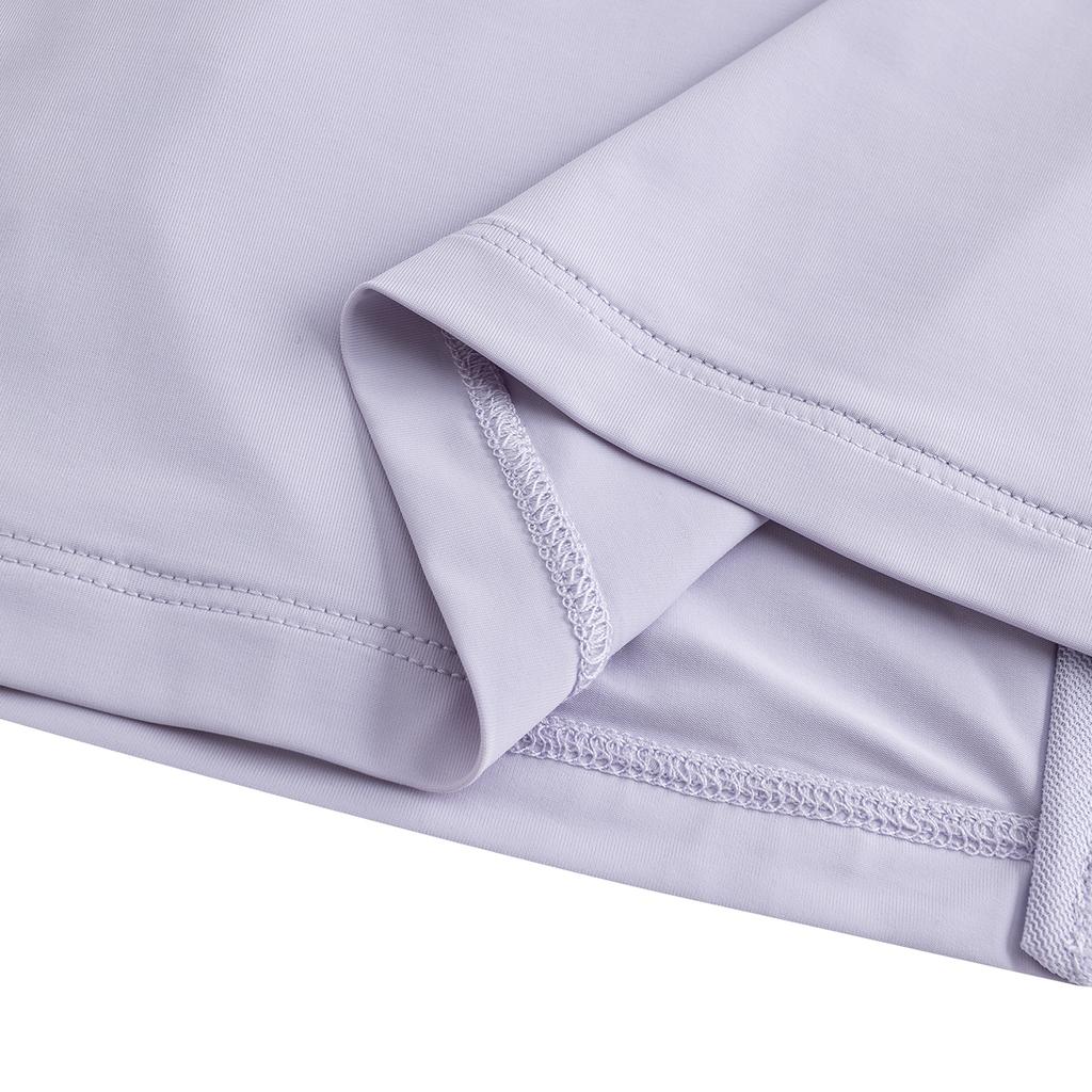 Anta Training Series Womens Knitted Sports Top Summer 2026 Sun Protection Women tops Light-Purple 962627706-5