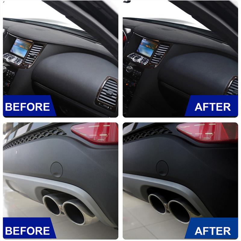 Car Dashboard Restorer Car Wax Retreading Agent Automotive Interior Restoration Coating Agent Multifunctional For Seats
