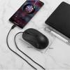 Usb C Wired Mouse Silent Click 1000Dpi Type-C Mouse For Laptop/Tablet/Phone Compatible With /Windows/Android Plug And Play
