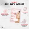 Carbamide Forte Bio Collagen Overnight Hydrogel Face Mask Sheets For Deep Hydration All Skin Types 35 g Pack Of 2