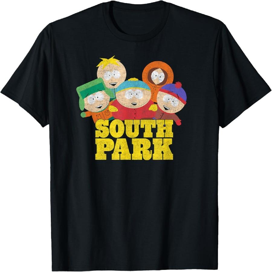 Винтажная футболка с gang South Park S