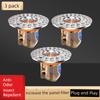 Universal Anti-Odor Core for Bathroom Floor Drain, Anti-Insect and Anti-Odor Device for Toilet Drain Pipes, Airtight Sealing Cover