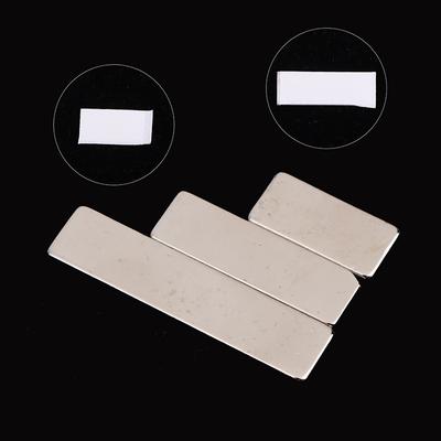 5Pcs N35 N50 Neodym Magnet Mit 3M Kleber Kleiner Block Mini Kühlschrank Magnet Super Starke Permanent Magnetische klebeband Bar