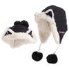 Keep Warm Plush Beanie Hat Windproof Ear Protection Hat Fashion Cat Ear Pullover Hat  Outdoor