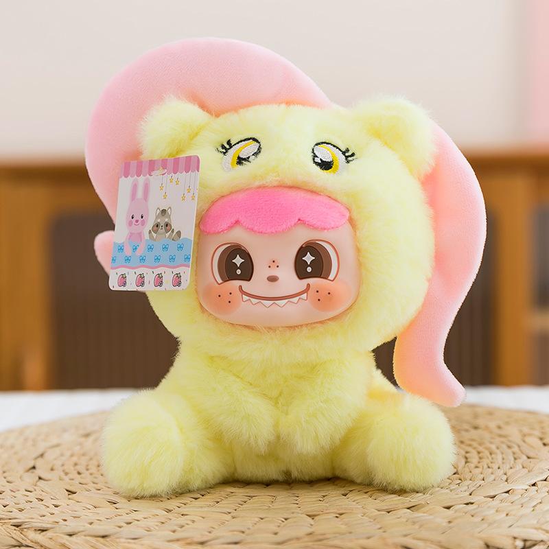 MM toffi kolorowa owocowa pluszowa seria pudełek-niespodzianek modny prezent do zabawy urocza lalka-zawieszka dla dziecka