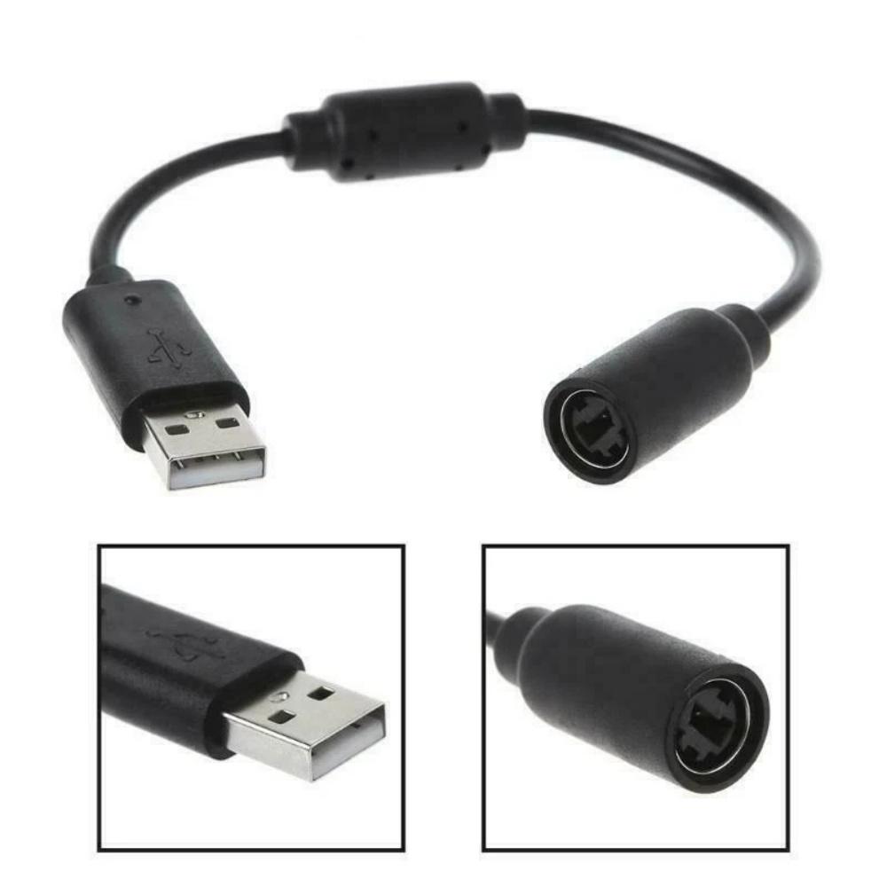 Usb Converter Adapter For Xbox 360 Controller Black